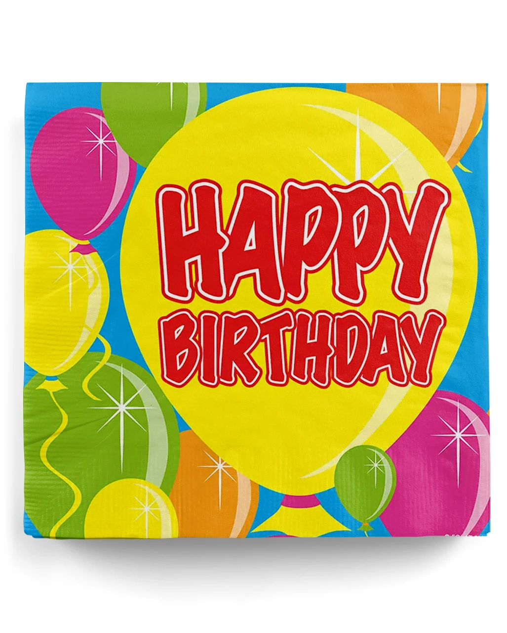 Servietten Ballon Happy Birthday 1 Servietten Ballon Happy Birthday