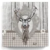 Servietten Hirsch Landhaus Taupe 20 St.