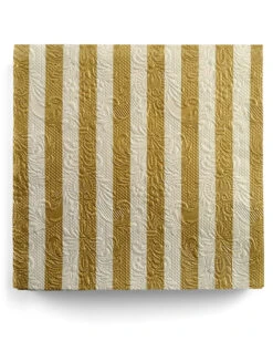 Servietten Luxury Streifen Gold-beige 15 St.