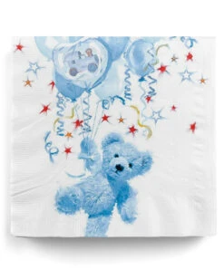 Servietten Teddy Boy Blau 20 St.