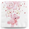 Servietten Teddy Girl Rosa 20 St.