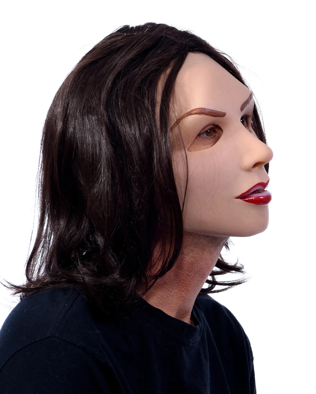 Sexy Brünette Maske 3 Sexy Brünette Maske – Bild 3