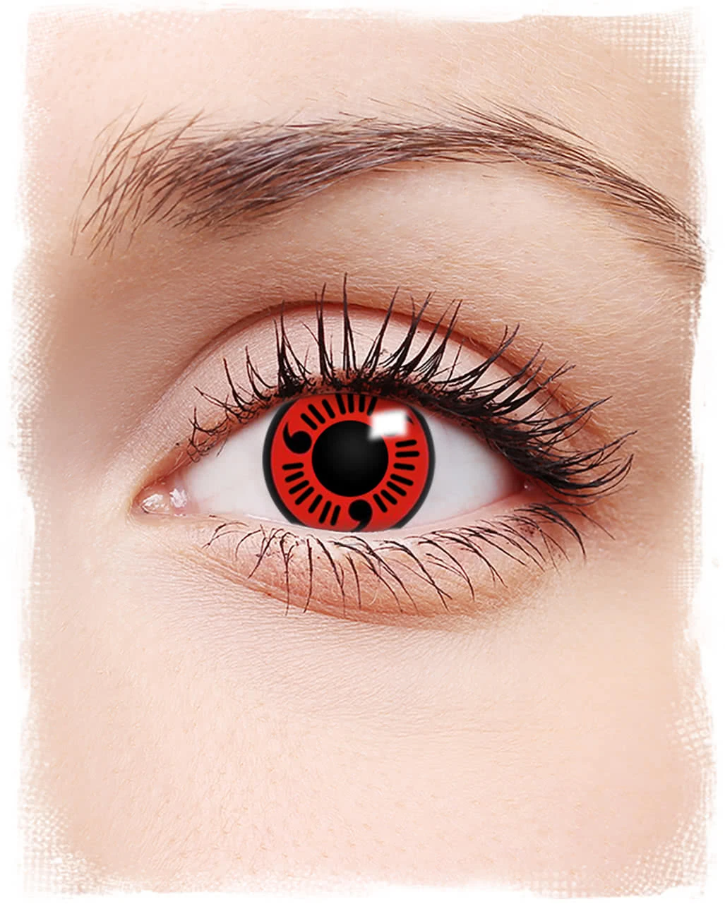 Sharingan Cosplay Kontaktlinsen 1 Sharingan Cosplay Kontaktlinsen