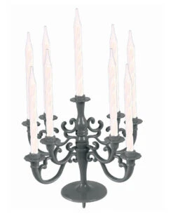 Silberfarbener Kerzenständer Für Kuchen & Torten