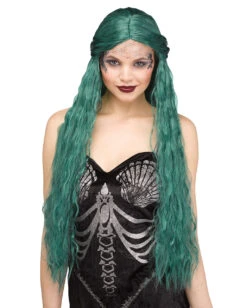 Siren Perücke Türkis