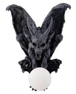 Sitzender Gargoyle Mit Hörnern Wandlampe