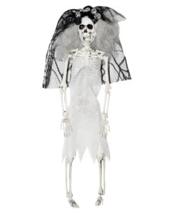 Skelett Braut Mit Schleier 40cm