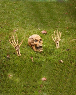Ground Breaker Totenkopf Und Skeletthände Set