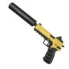 Glock Mit Schalldämpfer Spielzeugwaffe Aus Schaumstoff