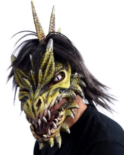 Spike Drachenmaske Mit Beweglichem Kiefer 3 Spike Drachenmaske Mit Beweglichem Kiefer -Schattenfest Verkäufe spike drachenmaske ohne haare spike dargon mask without hair fantasy maske halloween maske 37356 02