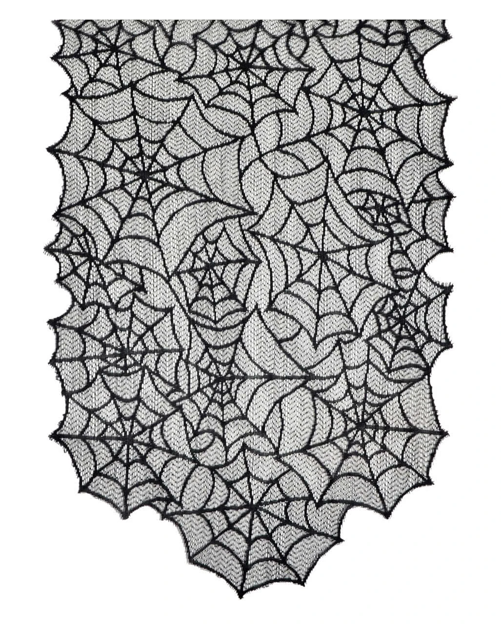 Halloween Spinnweben-Tischläufer 1 Halloween Spinnweben-Tischläufer