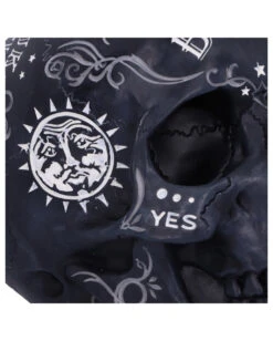 Spirit Board Ouija Totenschädel -Schattenfest Verkäufe spirit board ouija totenschaedel hexenbrett skull deko spirit board wicca skull decor halloween und gothic deko 50985 6