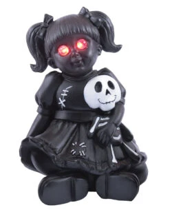 Spooky Doll Mit Roten LED Augen