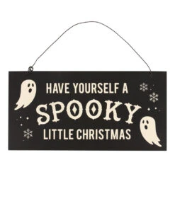 Spooky Little Christmas Hängeschild