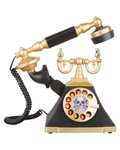 Spukendes Vintage Telefon Animatronic