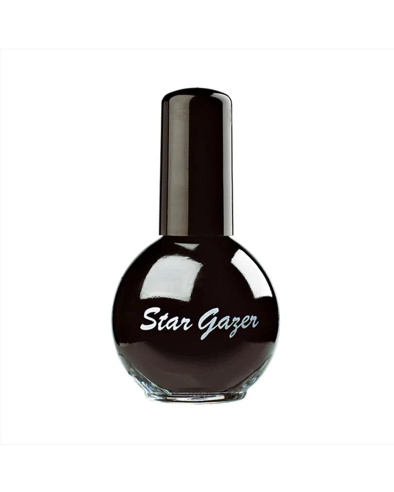 Stargazer Nagellack Schwarz 1 Stargazer Nagellack Schwarz