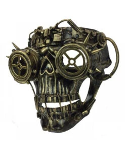 Steampunk Totenkopf Maske -Schattenfest Verkäufe steampunk totenkopf maske steampunk skull mask cosplay kostuemzubehoer 50506 03