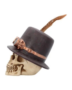 Steampunk Totenschädel Mit Zylinder -Schattenfest Verkäufe steampunk totenschaedel mit zylinder steampunk skull with top hat 50294 04