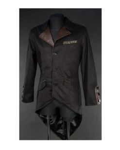 Steampunk Vintage Jacket Mit Schwalbenschwanz