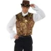 Steampunk Weste Mit Zahnrad Motiv