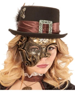 Steampunk Phantom Maske -Schattenfest Verkäufe steampunk phantom maske steampunk maske steampunk mask 25136 04
