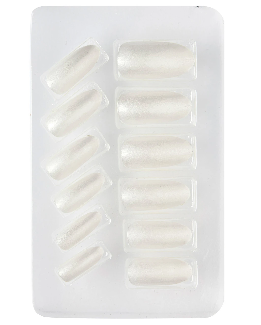 Stiletto Fingernägel Perlmutt Effekt 12 St. 2 Stiletto Fingernägel Perlmutt Effekt 12 St. – Bild 2