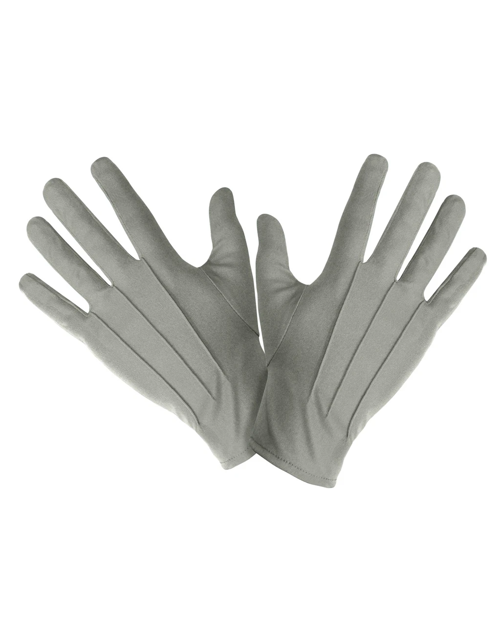 Stoffhandschuh Grau 1 Stoffhandschuh Grau