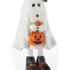 Süße Geist Figur Mit Pumpkin Tasche 13cm