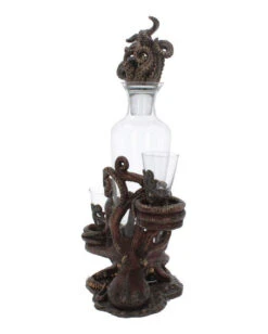 Tentacle Temptation Flaschen & Schnapsglashalter 40cm -Schattenfest Verkäufe tentacle temptation flaschen und schnapsglashalter tentacle temptation bottle and shot glass holder 03