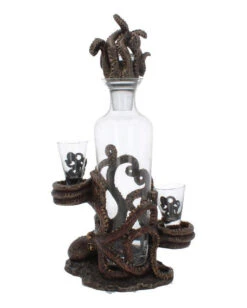 Tentacle Temptation Flaschen & Schnapsglashalter 40cm -Schattenfest Verkäufe tentacle temptation flaschen und schnapsglashalter tentacle temptation bottle and shot glass holder 05