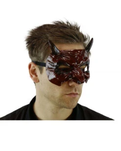 Teuflische Goblin Maske Mit Hörner 5 Teuflische Goblin Maske Mit Hörner -Schattenfest Verkäufe teuflische goblin maske mit hoerner devilish goblin mask with horns halloween masken kaufen 50469 03