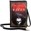 The Raven Vintage Buch Handtasche