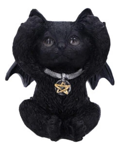 Three Wise Vampuss Vampir Kätzchen 9cm 3er Set -Schattenfest Verkäufe three wise vampuss vampir kaetzchen drei weise vampir kaetzchen halloween tischdeko gothic homeware 54582 05
