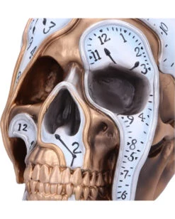 Time Goes By Uhren Schädel 17,5cm -Schattenfest Verkäufe time goes by uhren schaedel 175cm time goes by clock skull die zeit vergeht totenkopf gothic deko 53997 5