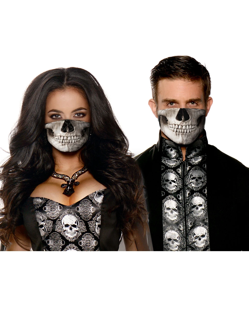 Totenkopf Alltagsmaske 2 Totenkopf Alltagsmaske – Bild 2