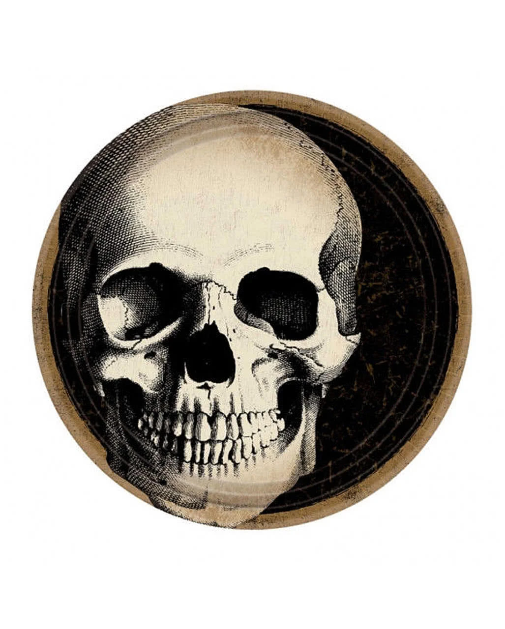 Totenkopf Boneyard Pappteller 10 St. 1 Totenkopf Boneyard Pappteller 10 St.