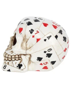 Totenkopf Mit Pokerkarten Design -Schattenfest Verkäufe totenkopf mit pokerkarten design totenschaedel mit spielkarten motiv dead mans hand skull 17099 03