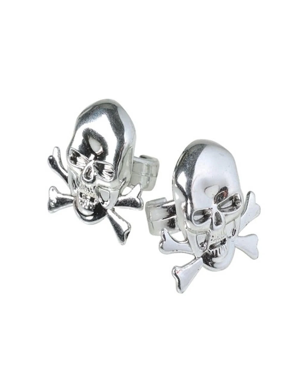 Totenkopf Ringe 12 Stück 1 Totenkopf Ringe 12 Stück