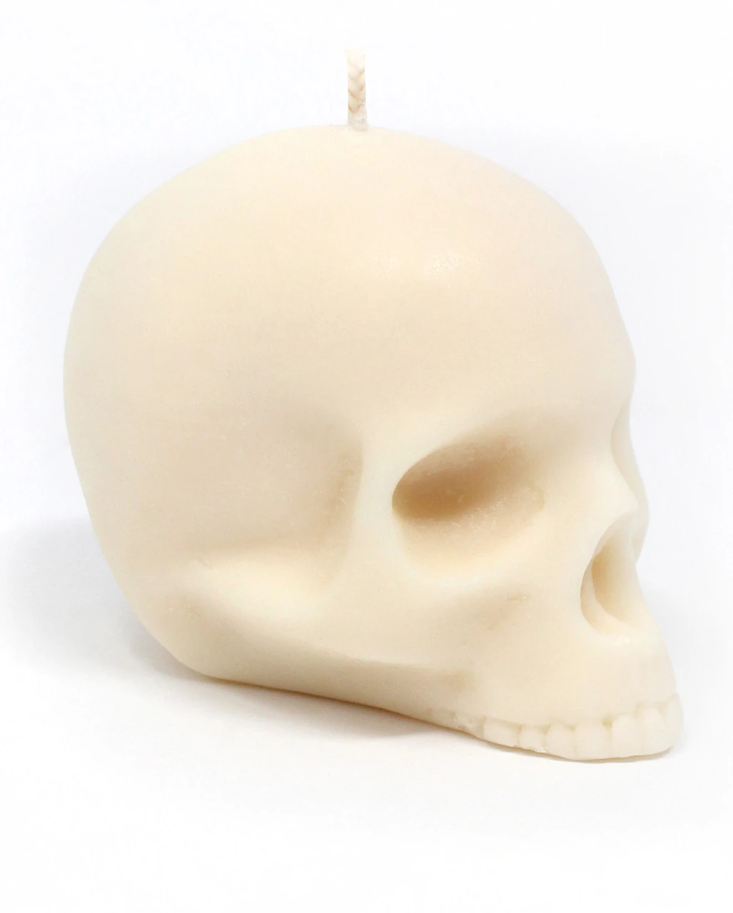 Totenkopfkerze Ohne Kiefer 6,5cm 2 Totenkopfkerze Ohne Kiefer 6,5cm – Bild 2