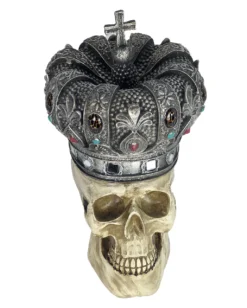 Totenschädel Mit Königskrone 25cm -Schattenfest Verkäufe totenschaedel mit koenigskrone totenkopf mit koenigskrone skull with kings crown gothic deko 54790 06