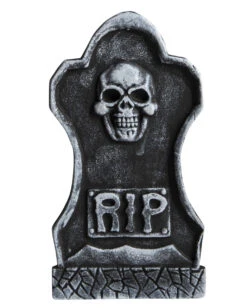 Totenschädel RIP Grabstein
