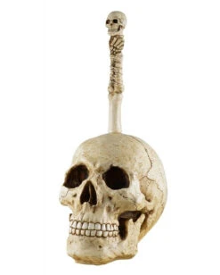 Totenschädel Toiletten Bürstenhalter Mit Bürste