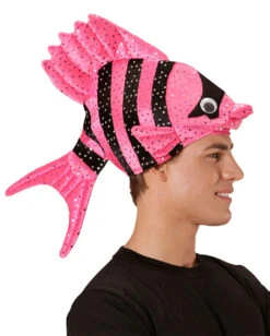 Tropischer Fischhut Pink 7 Tropischer Fischhut Pink -Schattenfest Verkäufe tropischer fischhut pink faschingshut karnevalshut festival hut lustige kopfbedeckung 29436 3
