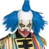 Twisty Horrorclown Perücke Blau
