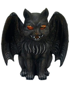 Vampir Katze Mit Teelicht 18cm