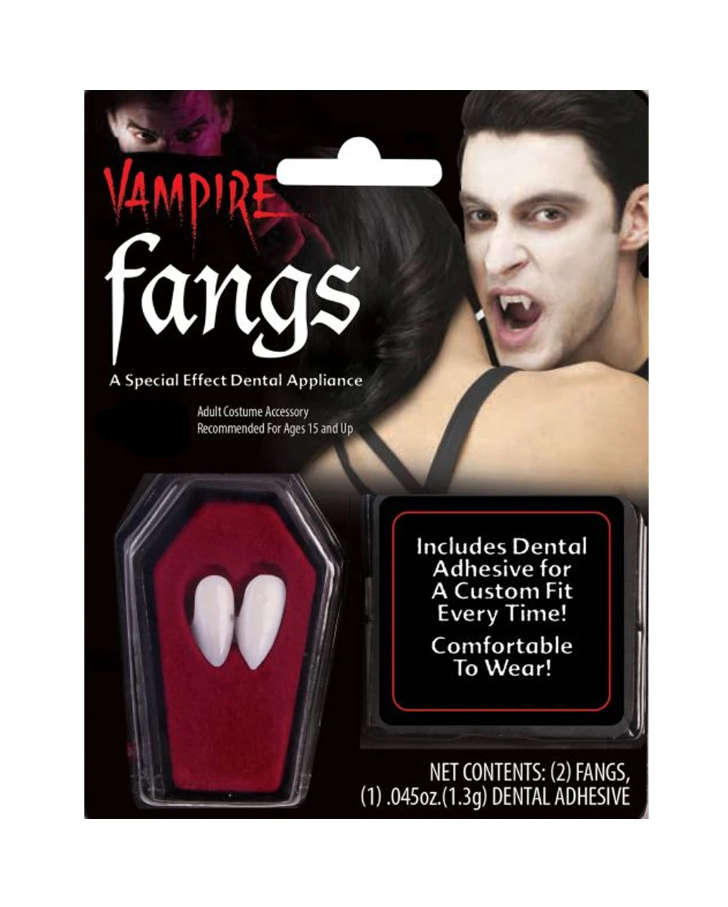 Vampir Zähne Economy 2 Vampir Zähne Economy – Bild 2