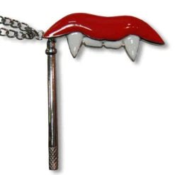 Kette Mit Vampirzähnen -Schattenfest Verkäufe vampirbiss halskette gothic halskette halloween halskette gothic accessoires vampir kette 8801635