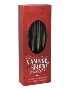 Vampirblut Spitzkerzen 8 St. -Schattenfest Verkäufe vampirblut spitzkerzen vampir blood taper candles gothic kerzen gothic deko 54305 04
