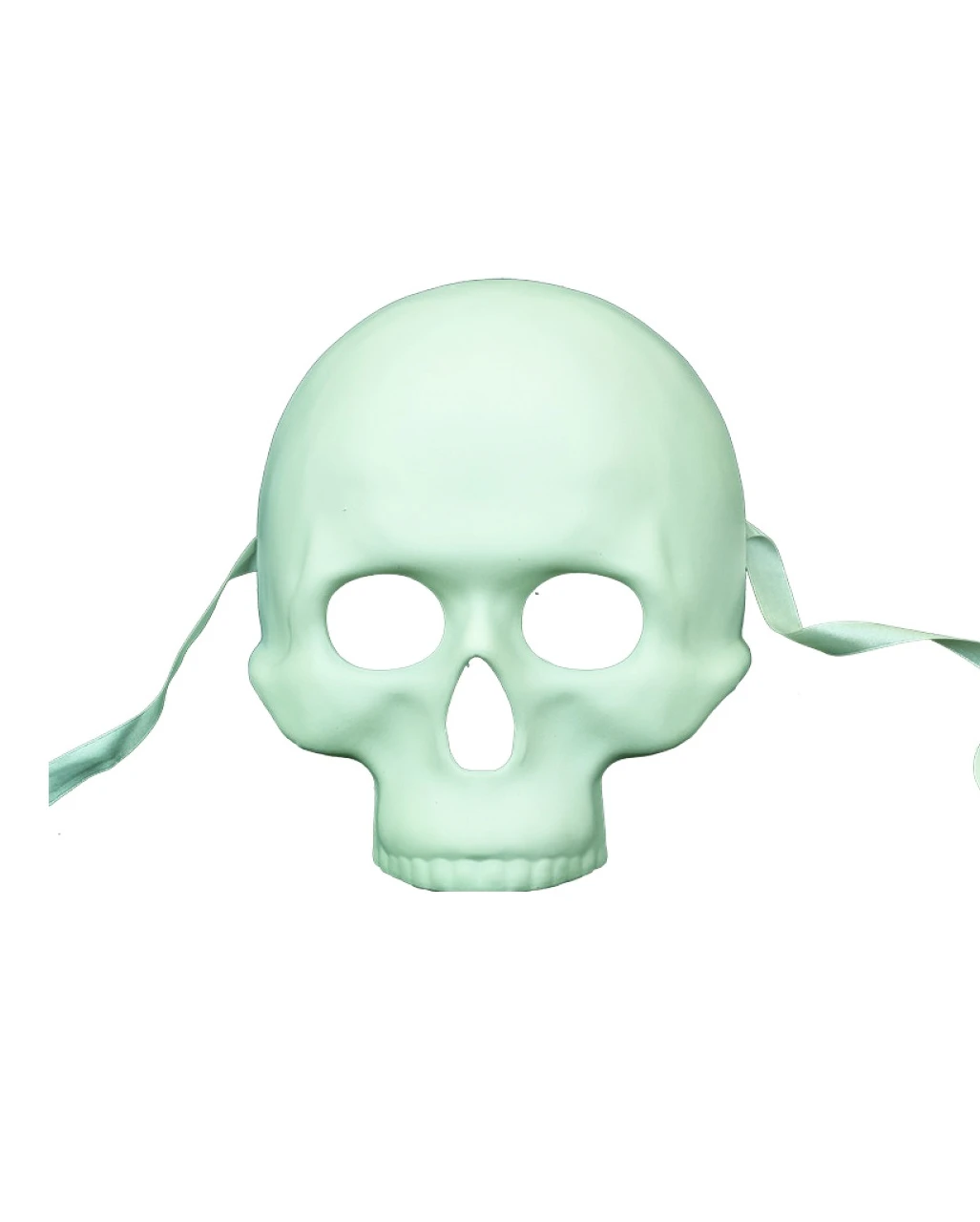 Weiße Totenschädel Halbmaske 1 Weiße Totenschädel Halbmaske