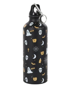 Witches Brew Metall Wasserflasche -Schattenfest Verkäufe witches brew metall wasserflasche witches brew metal water bottle halloween homeware 51697 02